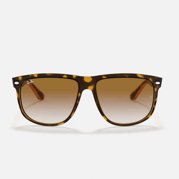 Ray-Ban Boyfriend Sunglasses in Tortoise with Brown Gradient Lense - Picture 7 of 7